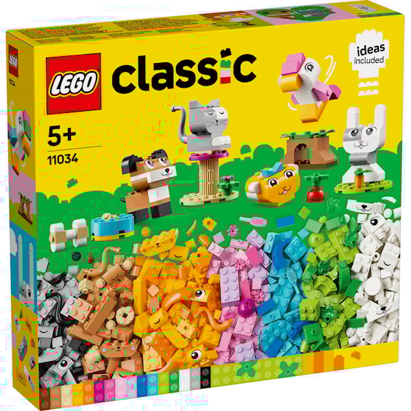 LEGO Classic - Kreative kjæledyr (11034)