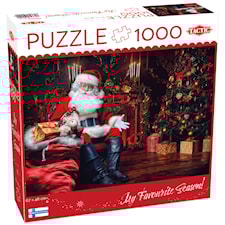 Santa Claus' Room Julpussel 1000 Bitar Tactic