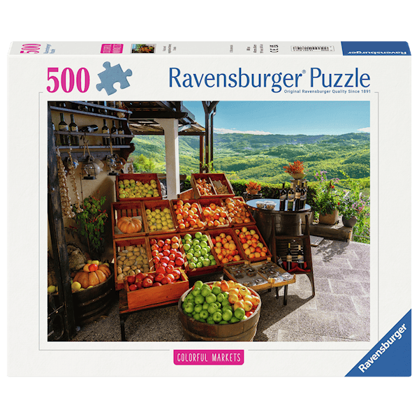 Fruit Market Croatia Pussel 500 Bitar Ravensburger