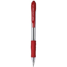Kulspetspenna Super Grip Fine 0,7mm Röd Pilot