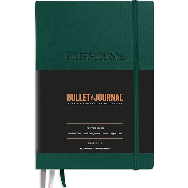 Bullet journal A5 Prikket Skoggrønn Leuchtturm1917