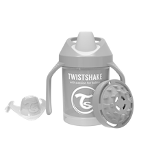 Twistshake Mini Cup 230ml 4+m Pastel Grey