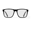 Läsglasögon +2 Återvunnen Rektangulär Svart Catwalk