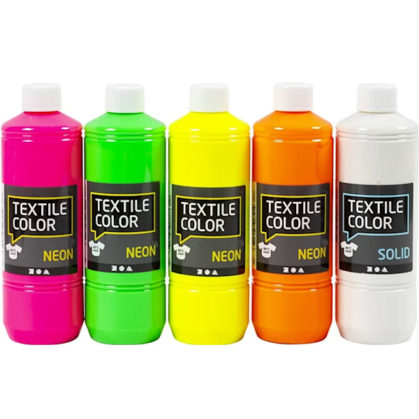 Creativ Company Textile Color Semi-opaque Textile Paint 5x500ml