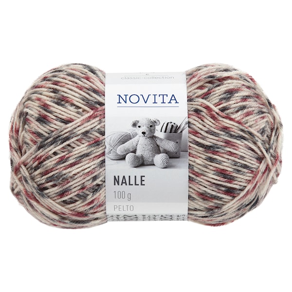 Novita Nalle Pelto Lanka Villasekoite 100 g, karhunvatukka 898
