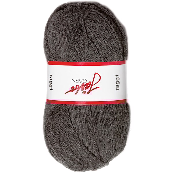 Raggi Garn Ullmix 100g Grafitgrå (1550)