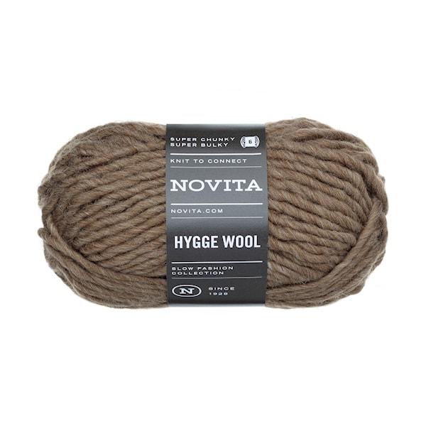 Hygge Wool Ullgarn 100 g skogssopp 068 Novita