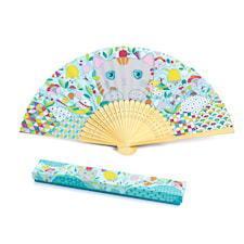 Värillinen Koneko-tuuletin ja kotelo Djeco