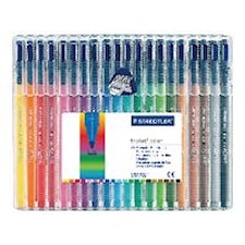 Triplus® color 20 kpl, STAEDTLER-paketissa , 0,8 mm kuituterä.