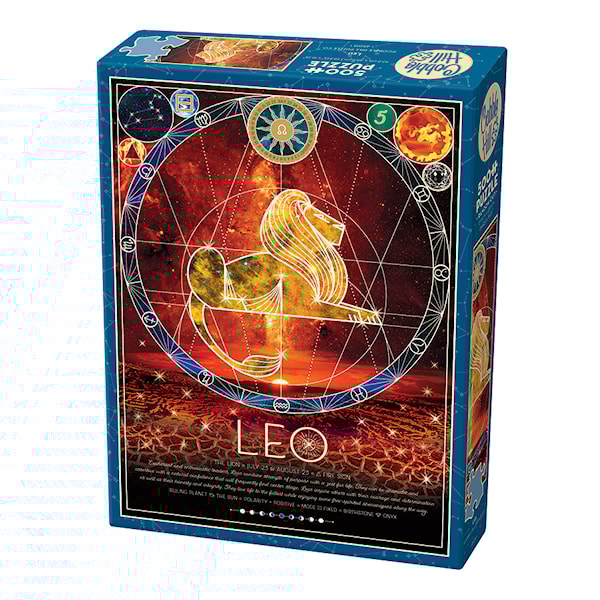 Puslespill Zodiac Leo 500 brikker, Cobble Hill