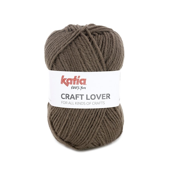 Craft Lover Garn 50 g Pale brown 6 Katia