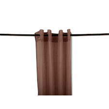 Gardin Sara 2P Smal Rand Öljetter