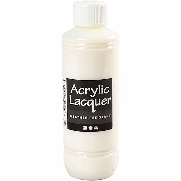 Akryllakk, 250 ml/ 1 fl.