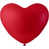 Ballonger, hjärtan, röd, 8 st./ 1 förp.