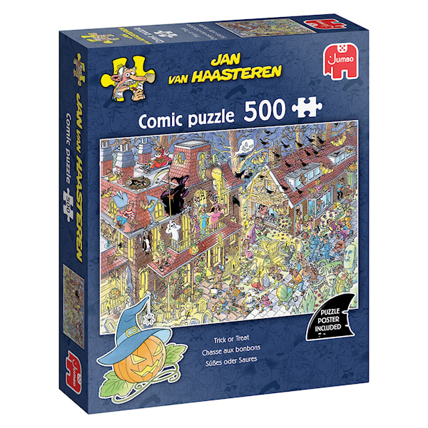 Jan Van Haasteren Trick or Treat Pussel 500 bitar