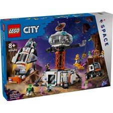 Rymdbas och raketuppskjutningsramp LEGO® City (60434)