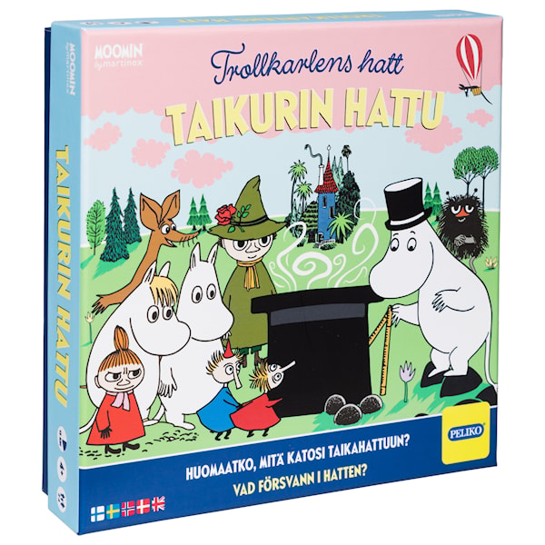 Mumin Trollkarlens Hatt Peliko (SE/FI/NO)