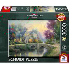 Lamplight Manor Thomas Kinkade Pussel 3000 bitar Schmidt