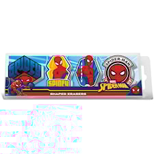 Spider-Man 4-pakning viskelær