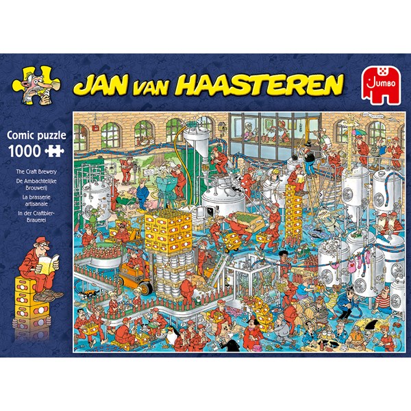 Jan Van Haasteren The Craft Brewery, Pussel 1000 bitar, Jumbo