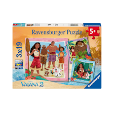 Disney Vaiana 2 3x49p Ravensburger