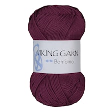 Bambino 50 g viininpunainen Viking Garn