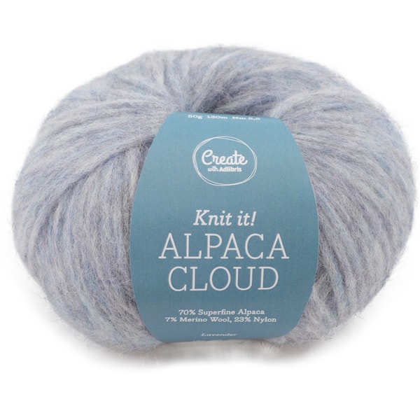 Alpaca Cloud 50 g Lavender A293 Adlibris