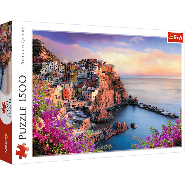 Pussel View of Manarola 1500 bitar, Trefl