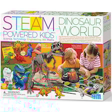 STEAM Pysselset Dinosaur world 4M
