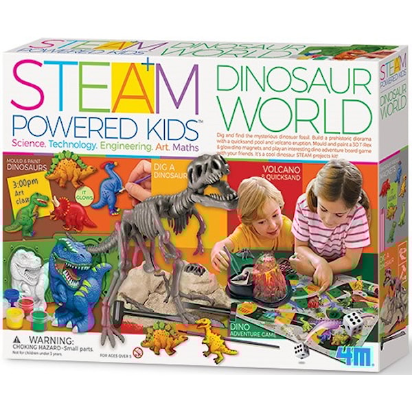 4M STEAM POWERED KIDS / Dinosaur World