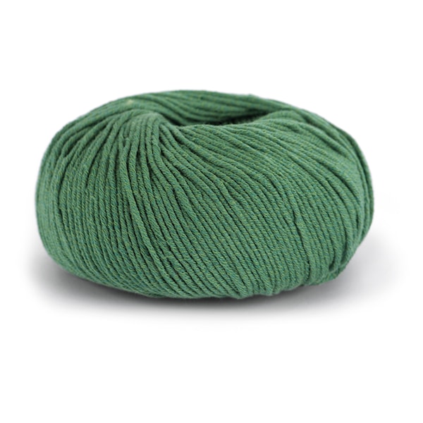 Knit At Home Classic Cotton Merino Ullmix 50 g Gressgrønn 826