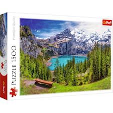Pussel Lake Oeschinen 1500 bitar, Trefl