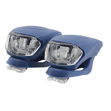 Sykkellykt, Silikon, Blå