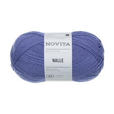 Nalle Lanka Villasekoite 100 g Laventeli 740 Novita