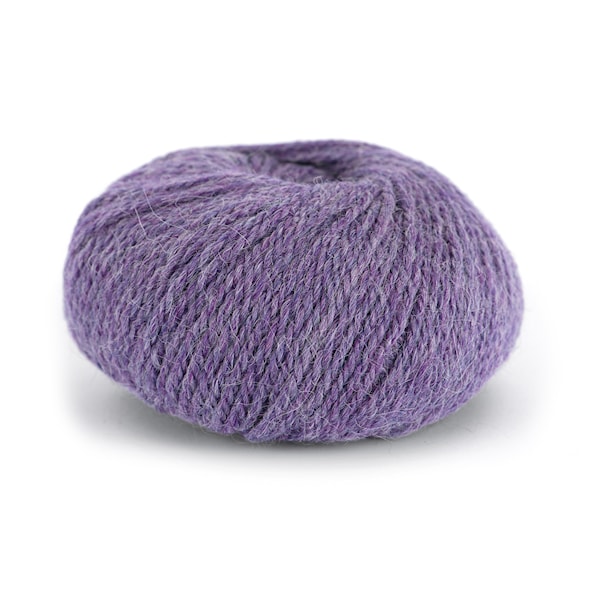 Knit At Home Chunky Alpaca Wool Ullmix 50 g Lilla Melert 622