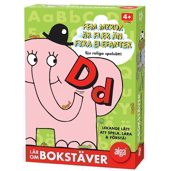 Fem Myror, Bokstäver, Alga