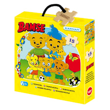 Träpussel Bamses Familj 15 bitar, Kärnan