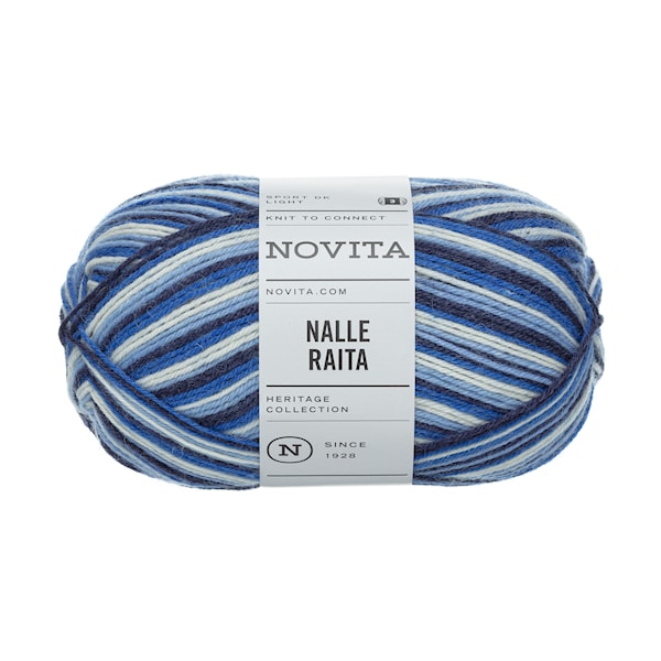 Novita Raita Garn Ullmix 100g Strøm (8181) Novita