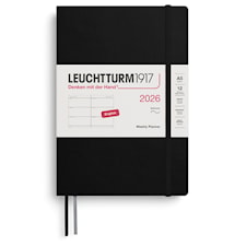 Weekly Planner 2026 A5 Soft Black Leuchtturm1917
