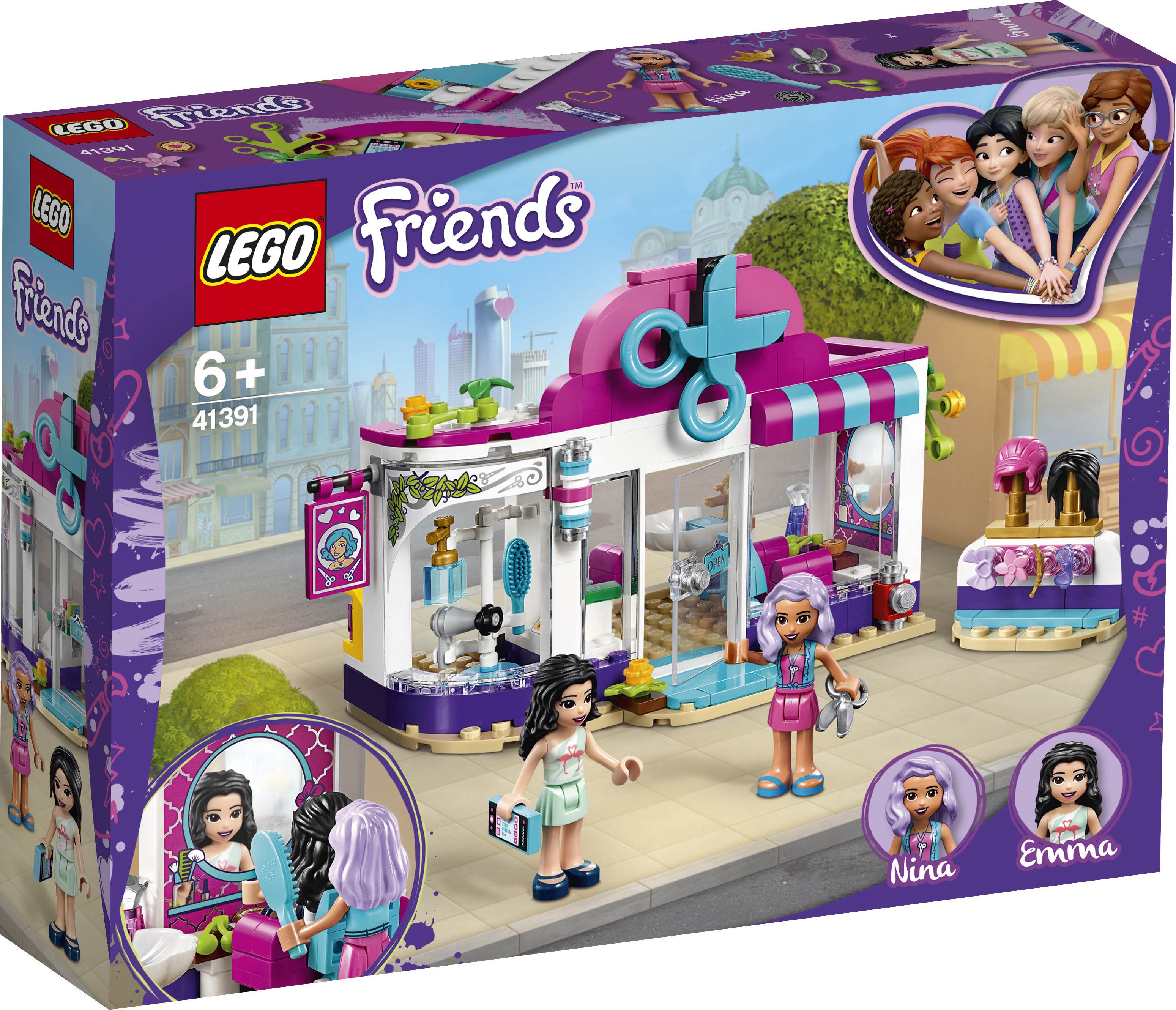 Heartlake Cityn kampaamo, LEGO Friends (41391)