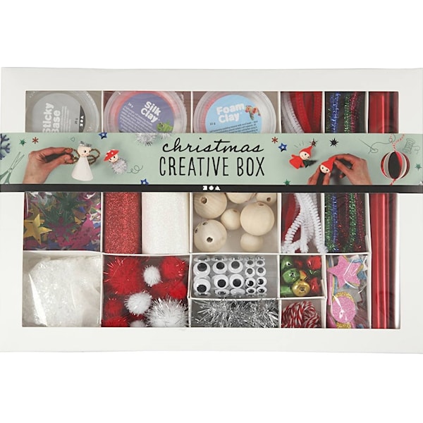 Creativ Company Kreativ Eske Hobbysett Magisk Jul -  DIY & Hobbysett