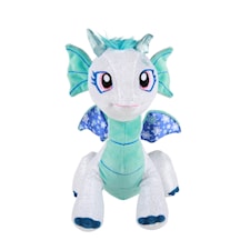 Glittrande mjukis-drake, Silver-grön