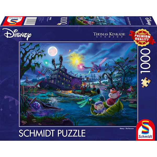 Disney The Rescuers Pussel 1000 Bitar Schmidt
