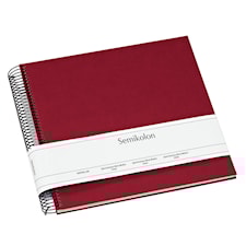 Fotoalbum Medium Cream Burgundy Semikolon