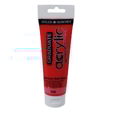 Acrylic 120 ml Kadmium Röd Graduate