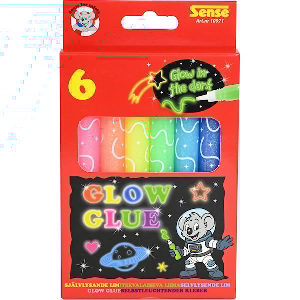 Sj&auml;lvlysande Ritlim 6 Pack Sense