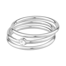 Josephine triple ring M s/clear