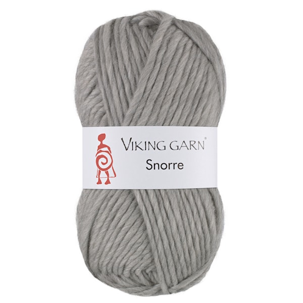 Snorre 100 g Lys grå 213 Viking Garn