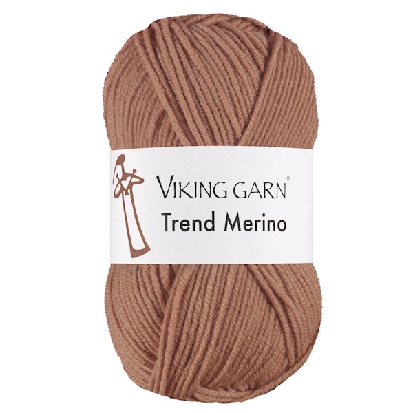 Trend Merino 50 g Hvit 400 Viking Garn