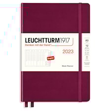 Kalender 2023 A5 Port Red Leuchtturm1917